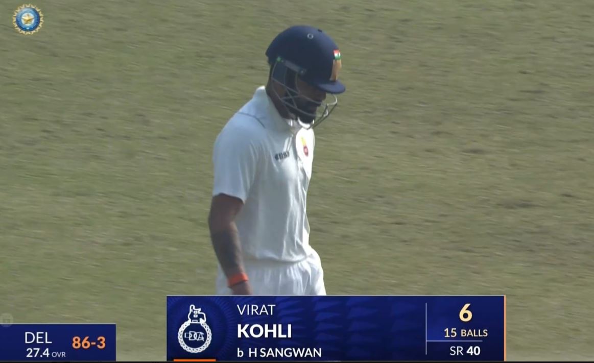 Virat Kohli: విరాట్.. మళ్లీ! 6 పరుగులకే కోహ్లీ క్లీన్‌బౌల్డ్