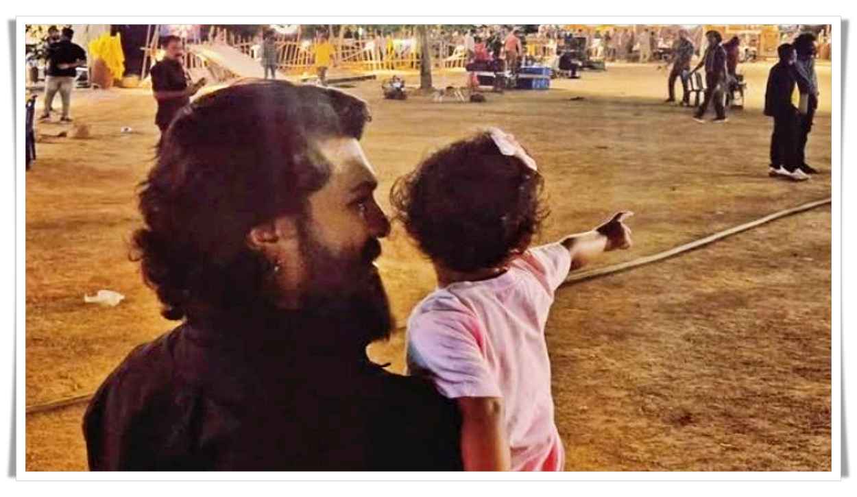 ‘RC16 సెట్’కు లిటిల్ గెస్ట్.. ఫొటో వైరల్