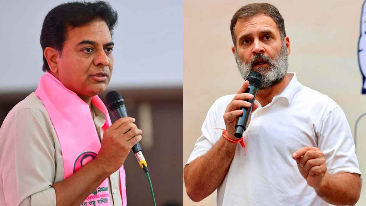 కంగ్రాట్స్‌ రాహుల్‌.. మరోసారి బీజేపీని గెలిపించారు : కేటీఆర్‌