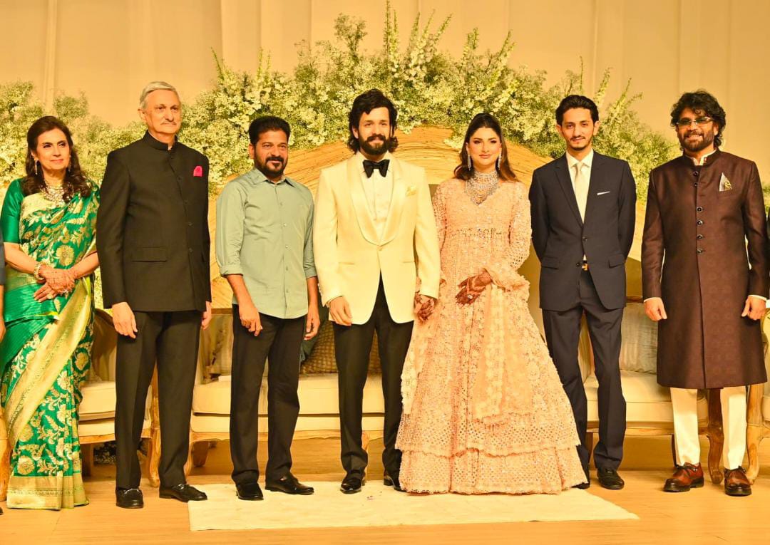 Akhil-Zainab Reception: గ్రాండ్‌గా అఖిల్-జైనాబ్ రిసెప్షన్