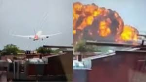 Ahmedabad plane crash: అహ్మదాబాద్‌లో కుప్పకూలిన విమానం.. అందులో 242 మంది ప్రయాణికులు
