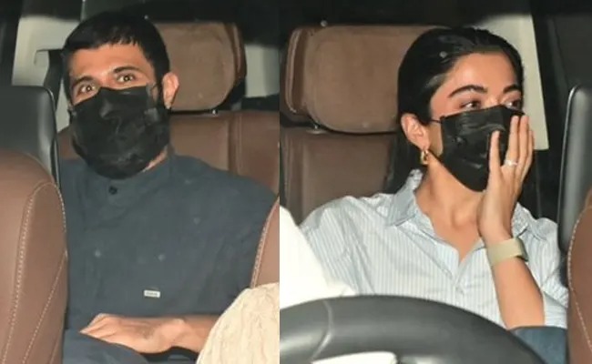 Vijay Deverakonda–Rashmika: ఒకే కారులో రష్మిక, విజయ్ దేవరకొండ