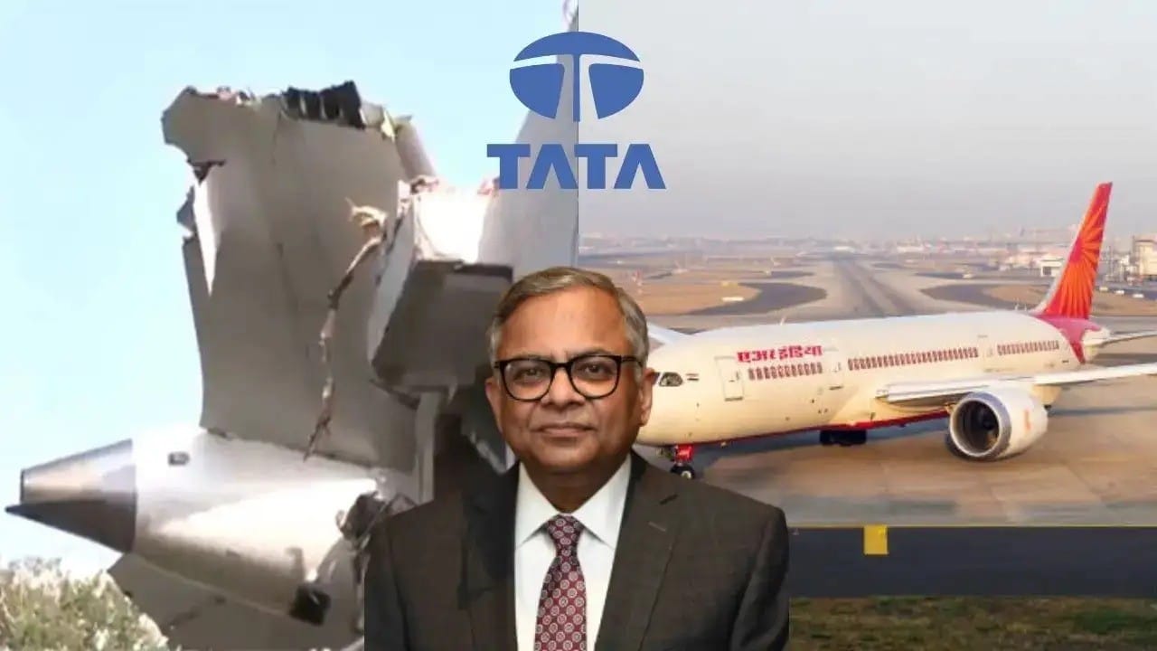 Air India Plane Crash: విమాన ప్రమాదంపై తొలిసారి స్పందించిన టాటాసన్స్ ఛైర్మన్