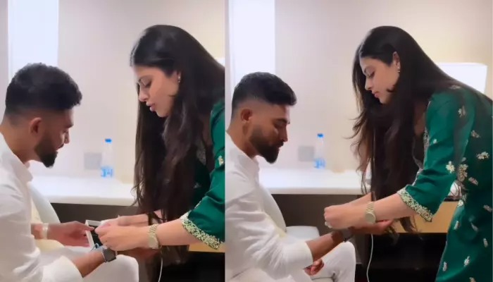 Mohammed Siraj: డేటింగ్ రూమర్లకు చెక్.. సిరాజ్‌కు రాఖీ కట్టిన జనాయ్ భోస్లే